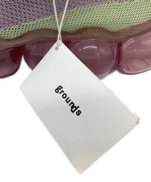 grounds（グラウンズ）grounds (グラウンズ) JEWELRY LILAC パープル サイズ:27.5の古着・服飾アイテム