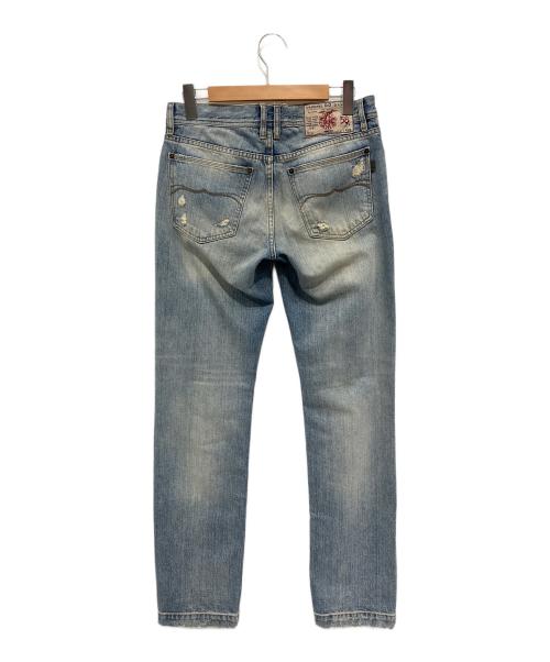 DOLCE & GABBANA（ドルチェ＆ガッバーナ）DOLCE & GABBANA (ドルチェ＆ガッバーナ) ダメージデニムパンツ インディゴ サイズ:W30の古着・服飾アイテム