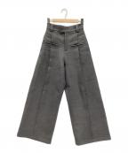 Fax copy Expressファックス コピー エクスプレス）の古着「ハンドインフロントポケットパンツ」｜グレー