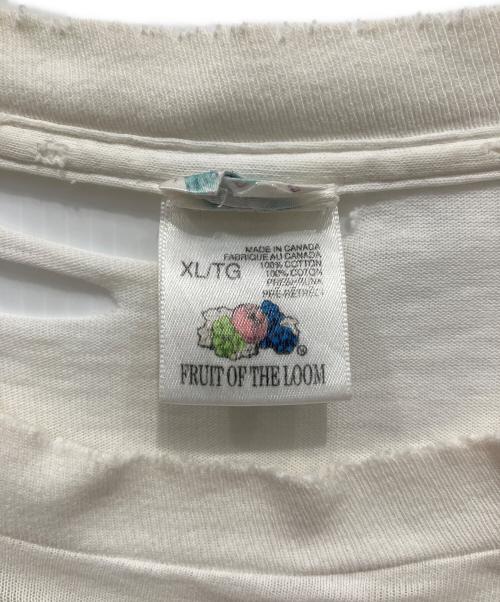 BIG KID（ビッグキッド）BIG KID (ビッグキッド) FRUIT OF THE LOOM (フルーツオブザルーム) プリントTシャツ ホワイト サイズ:XLの古着・服飾アイテム