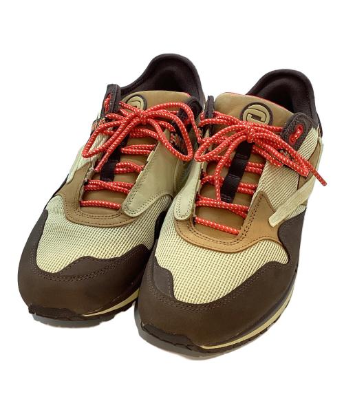 NIKE（ナイキ）NIKE (ナイキ) Travis Scott (トラヴィススコット) ローカットスニーカー ベージュ×ブラウン サイズ:29の古着・服飾アイテム
