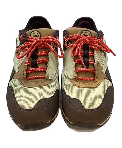 NIKE（ナイキ）NIKE (ナイキ) Travis Scott (トラヴィススコット) ローカットスニーカー ベージュ×ブラウン サイズ:29の古着・服飾アイテム