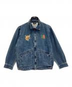 HOUSTONヒューストン）の古着「DENIM VIETNAM JACKET」｜インディゴ