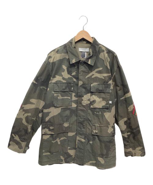 FACETASM（ファセッタズム）FACETASM (ファセッタズム) M-65 CAMOJACKET カーキ サイズ:SIZE 4の古着・服飾アイテム