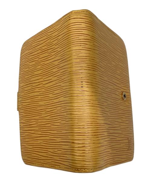 LOUIS VUITTON（ルイ ヴィトン）LOUIS VUITTON (ルイ ヴィトン) 手帳カバー イエローの古着・服飾アイテム
