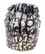 Maison Margielaメゾンマルジェラ）の古着「バケットバッグ」｜ブラック×ホワイト