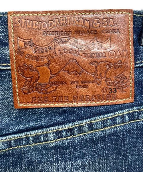 STUDIO D'ARTISAN（ステュディオダルチザン）STUDIO D'ARTISAN (ステュディオダルチザン) 14ozオリジナルデニム インディゴ サイズ:W33の古着・服飾アイテム