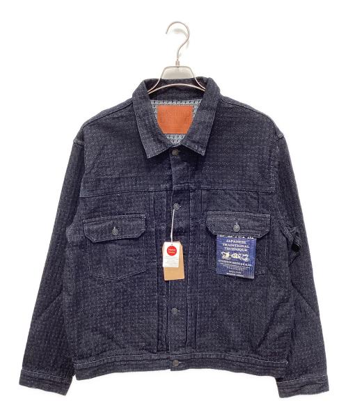 SASHIKO DENIM（サシコデニム）SASHIKO DENIM (サシコデニム) デニムジャケット インディゴ サイズ:44の古着・服飾アイテム