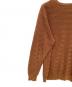 中古・古着 Dime (ダイム) Wave Cable Knit Sweater ブラウン サイズ:M：11000円