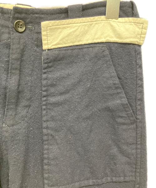 tricot COMME des GARCONS（トリココムデギャルソン）tricot COMME des GARCONS (トリココムデギャルソン) ワイドパンツ ネイビー サイズ:Mの古着・服飾アイテム
