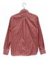 COMME des GARCONS HOMME (コムデギャルソン オム) ギンガムチェックシャツ レッド サイズ:S：6000円