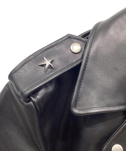 Schott（ショット）Schott (ショット) ワンスターニューネイキッドレザージャケット ブラック サイズ:40 未使用品の古着・服飾アイテム