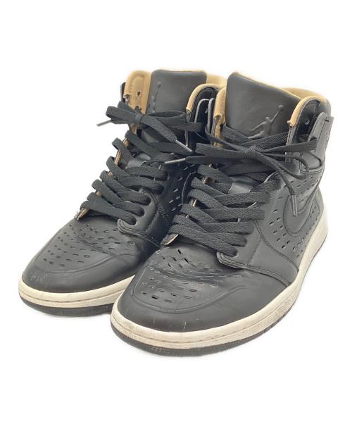 NIKE（ナイキ）NIKE (ナイキ) Air Jordan 1 Retro High Black Vachetta Tan ブラック サイズ:25ｃｍの古着・服飾アイテム