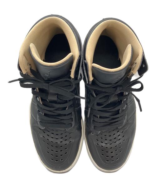 NIKE（ナイキ）NIKE (ナイキ) Air Jordan 1 Retro High Black Vachetta Tan ブラック サイズ:25ｃｍの古着・服飾アイテム