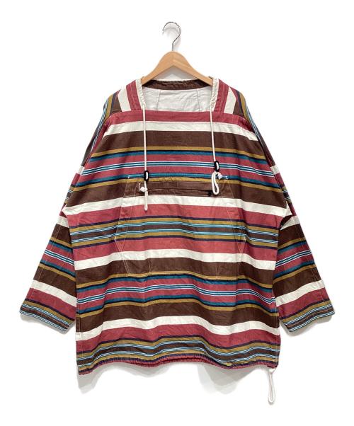 Essay（エッセイ）Essay (エッセイ) FISHER MAN SMOCK レッド×ホワイト サイズ:SIZE 3の古着・服飾アイテム