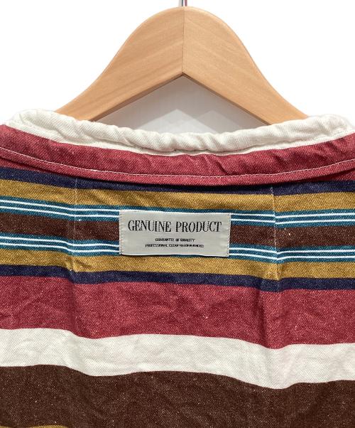 Essay（エッセイ）Essay (エッセイ) FISHER MAN SMOCK レッド×ホワイト サイズ:SIZE 3の古着・服飾アイテム