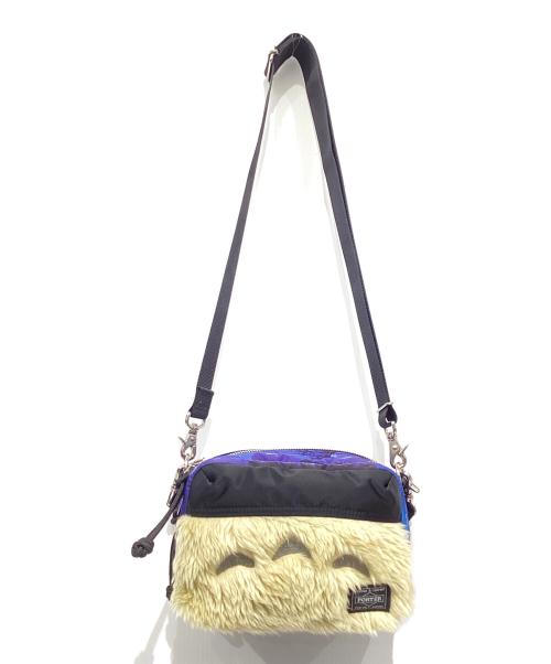 PORTER（ポーター）PORTER (ポーター) 2WAYバッグ ネイビー×ブラックの古着・服飾アイテム