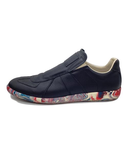 Maison Margiela（メゾンマルジェラ）Maison Margiela (メゾンマルジェラ) 22 Slip On Replica Low Sneaker ブラック サイズ:42 1/2の古着・服飾アイテム