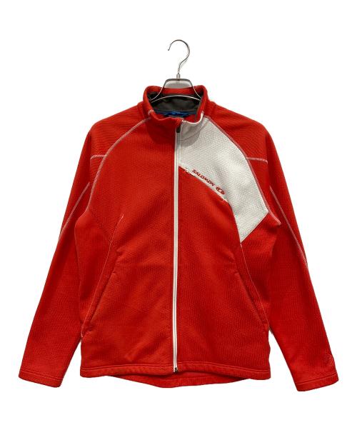 SALOMON（サロモン）SALOMON (サロモン) トラックジャケット レッド サイズ:Lの古着・服飾アイテム