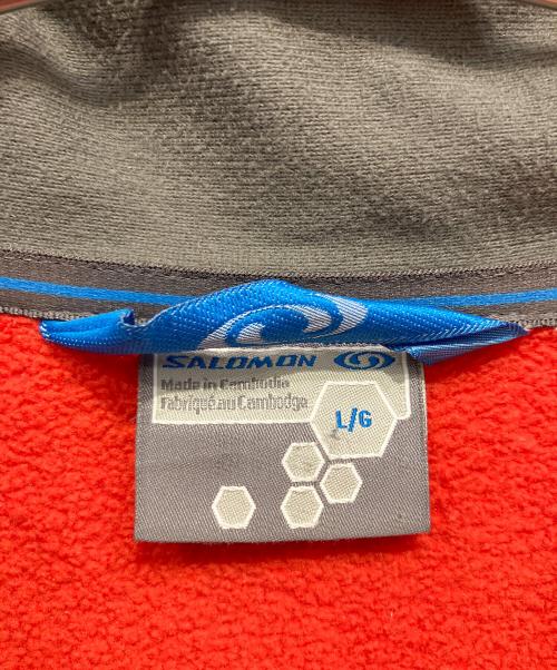 SALOMON（サロモン）SALOMON (サロモン) トラックジャケット レッド サイズ:Lの古着・服飾アイテム