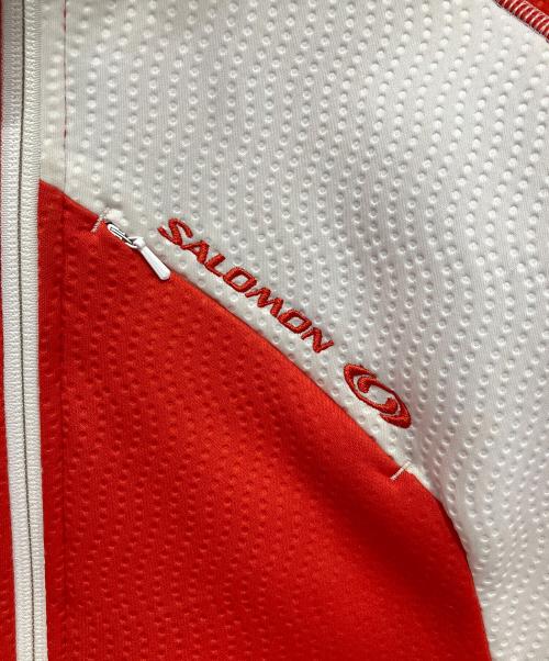 SALOMON（サロモン）SALOMON (サロモン) トラックジャケット レッド サイズ:Lの古着・服飾アイテム
