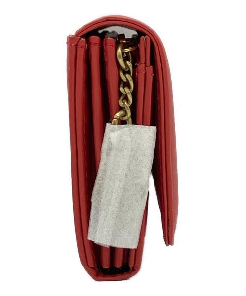 MOOMIN（ムーミン）MOOMIN (ムーミン) kissora (キソラ) リトルミイ レザー長財布 レッド 未使用品の古着・服飾アイテム