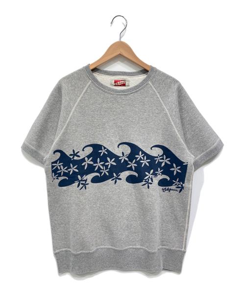 THE REAL McCOY'S（ザ・リアルマッコイズ）THE REAL McCOY'S (ザ・リアルマッコイズ) 半袖スウェット グレー サイズ:Freeの古着・服飾アイテム