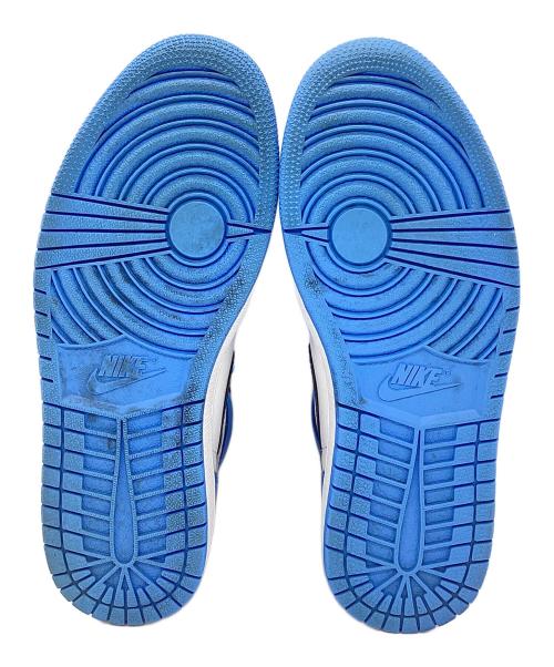 NIKE（ナイキ）NIKE (ナイキ) AIR JORDAN 1 RETRO HIGH OG ブルー×ホワイト サイズ:26.5の古着・服飾アイテム