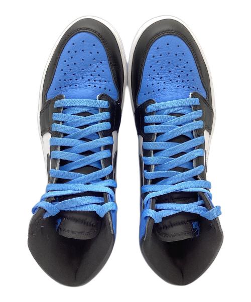 NIKE（ナイキ）NIKE (ナイキ) AIR JORDAN 1 RETRO HIGH OG ブルー×ホワイト サイズ:26.5の古着・服飾アイテム