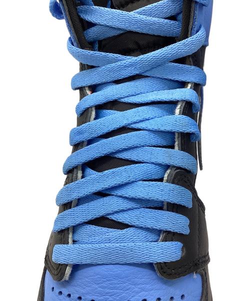 NIKE（ナイキ）NIKE (ナイキ) AIR JORDAN 1 RETRO HIGH OG ブルー×ホワイト サイズ:26.5の古着・服飾アイテム