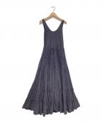 MARIHAマリハ）の古着「ノースリーブワンピース」｜ブラック