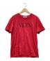 VALENTINO（ヴァレンティノ）の古着「Tシャツ」｜レッド