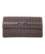BVLGARIブルガリ）の古着「長財布」｜ブラウン