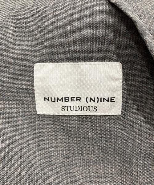 NUMBER (N)INE（ナンバーナイン）NUMBER (N)INE (ナンバーナイン) STUDIOUS (ステュディオス) イージーストレッチ2Bジャケット グレー サイズ:2の古着・服飾アイテム