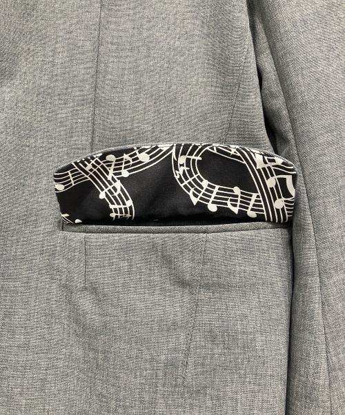 NUMBER (N)INE（ナンバーナイン）NUMBER (N)INE (ナンバーナイン) STUDIOUS (ステュディオス) イージーストレッチ2Bジャケット グレー サイズ:2の古着・服飾アイテム