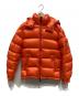 MONCLER（モンクレール）の古着「ダウンジャケット」｜オレンジ