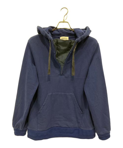 KUON（クオン）KUON (クオン) パーカー ブルー サイズ:Mの古着・服飾アイテム