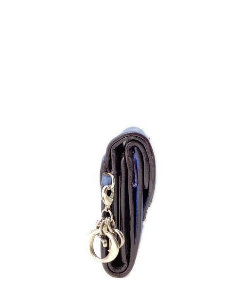 Christian Dior（クリスチャン ディオール）Christian Dior (クリスチャン ディオール) 3つ折り財布 ブルーの古着・服飾アイテム