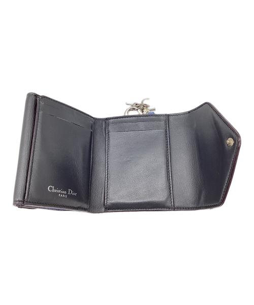 Christian Dior（クリスチャン ディオール）Christian Dior (クリスチャン ディオール) 3つ折り財布 ブルーの古着・服飾アイテム