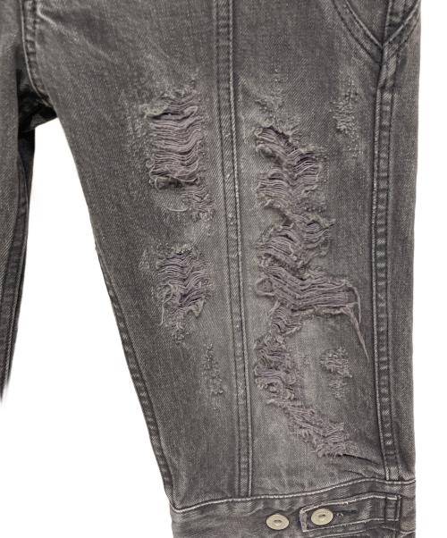 JUNYA WATANABE COMME des GARCONS（(ジュンヤワタナベ コムデギャルソン）JUNYA WATANABE COMME des GARCONS ((ジュンヤワタナベ コムデギャルソン) クロップドデニムパンツ ブラック サイズ:XSの古着・服飾アイテム