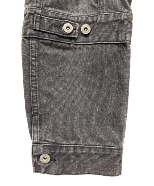 JUNYA WATANABE COMME des GARCONS（(ジュンヤワタナベ コムデギャルソン）JUNYA WATANABE COMME des GARCONS ((ジュンヤワタナベ コムデギャルソン) クロップドデニムパンツ ブラック サイズ:XSの古着・服飾アイテム