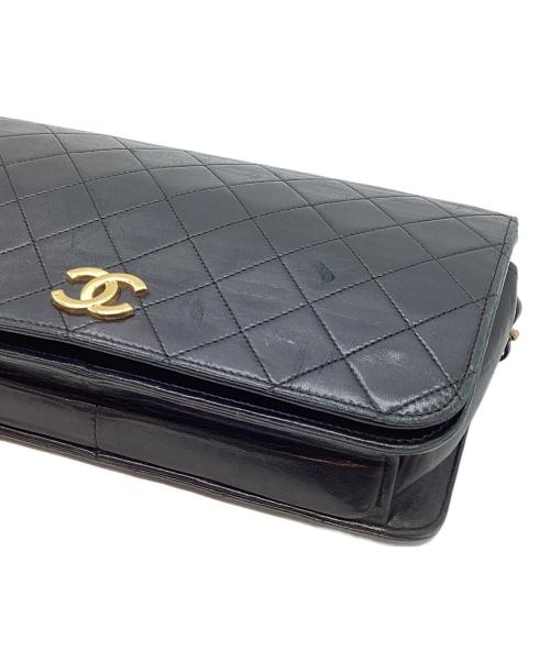 CHANEL（シャネル）CHANEL (シャネル) チェーンショルダーバッグ ブラックの古着・服飾アイテム