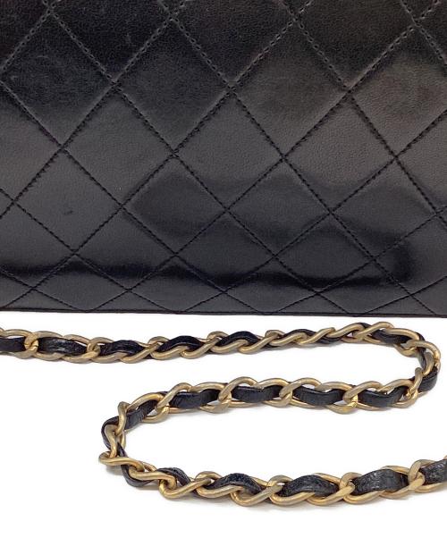 CHANEL（シャネル）CHANEL (シャネル) チェーンショルダーバッグ ブラックの古着・服飾アイテム