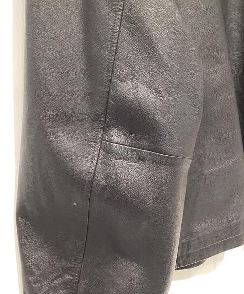 ST JOHN'S BAY（セントジョンズベイ）ST JOHN'S BAY (セントジョンズベイ) ライナー付きレザージャケット ブラック サイズ:XLの古着・服飾アイテム