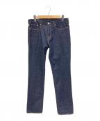 PAUL SMITHポールスミス）の古着「アーティストストライプポケットジーンズ」｜インディゴ