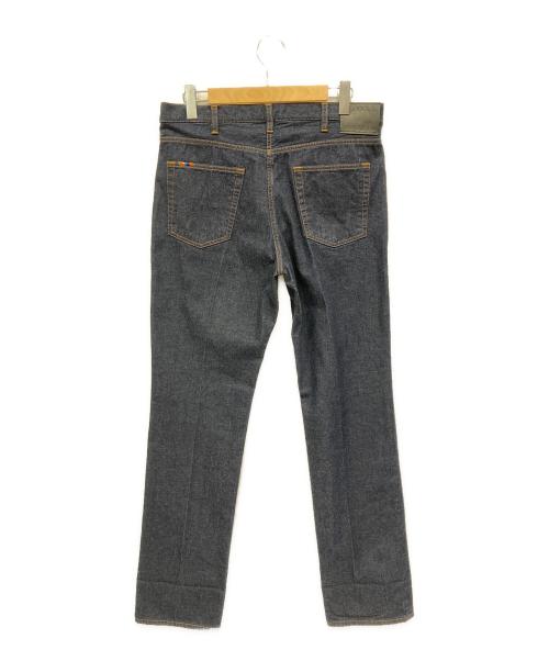 PAUL SMITH（ポールスミス）PAUL SMITH (ポールスミス) アーティストストライプポケットジーンズ インディゴ サイズ:Lの古着・服飾アイテム