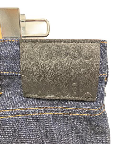 PAUL SMITH（ポールスミス）PAUL SMITH (ポールスミス) アーティストストライプポケットジーンズ インディゴ サイズ:Lの古着・服飾アイテム