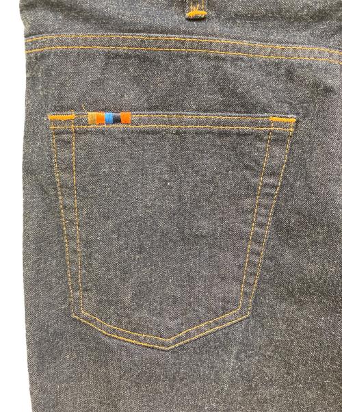 PAUL SMITH（ポールスミス）PAUL SMITH (ポールスミス) アーティストストライプポケットジーンズ インディゴ サイズ:Lの古着・服飾アイテム