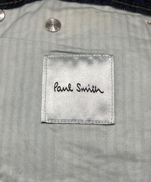 PAUL SMITH（ポールスミス）PAUL SMITH (ポールスミス) アーティストストライプポケットジーンズ インディゴ サイズ:Lの古着・服飾アイテム