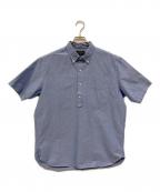 BEAMS PLUSビームスプラス）の古着「ボタンダウンシャツ」｜ブルー
